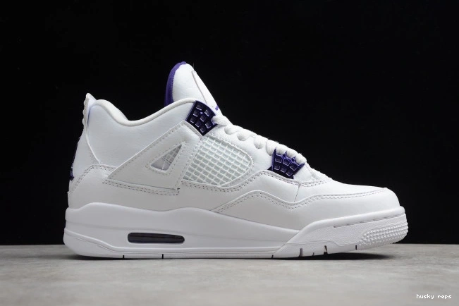 Rep Husky Air 4 CT8527-115 Purple Jordan Court 0825